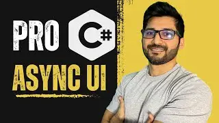 Master async UI with ConfigureAwait in C#