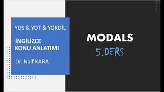 İngilizce Konu Anlatımı: MODALS
