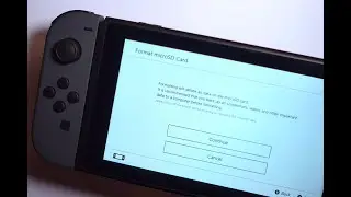 Nintendo Switch - Format Micro SD Card