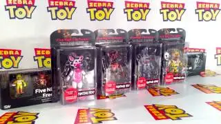 FNAF игрушки nightmare серия Чика Бонни Фантайм Фокси Фредди