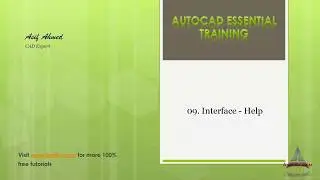 Bangla AutoCAD Tutorial || Essential CAD Training 06 Interface 6