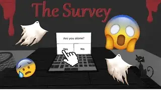 Playing THE SURVEY in Roblox *HORROR GAME* || Roblox The Survey