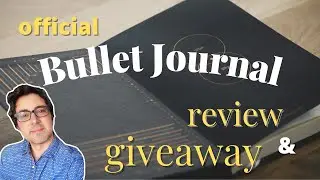 New 2020 Official Bullet Journal Review & Giveaway!