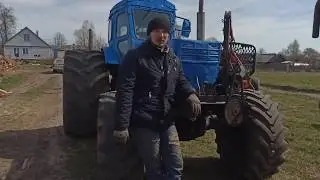 Порвал сцепление на Т-40 или как я разобрал трактор просто так