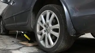 Как поменять задние пружины на Skoda Octavia A5 FL
