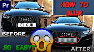 How To Blur Moving License Plate WITHOUT Paying Someone!