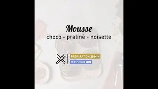 Mousse choco-praliné et noisettes | regal.fr