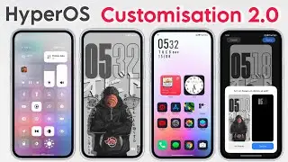 Xiaomi HyperOS Customisation Used Themes | Miui 14 & Xiaomi HyperOS Change Looking Used Themes ✨