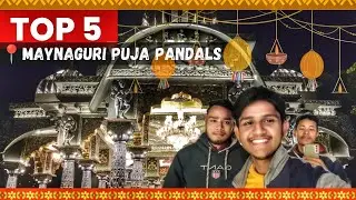 Maynaguri Kali Puja Pandals ✨ || KALI PUJA 2023 || Journey With Bishal