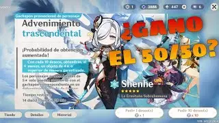 TIRADAS AL BANNER DE SHENHE! ¿SALE MAL?- GENSHIN IMPACT
