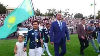 Eldos Smetov - PARIS 2024 Олимпиада Чемпионы Елдос Сметов - Атамекен.