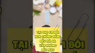 Bôi chống nắng mà da vẫn không đều màu #chamsocda