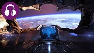 Chilling In Your SPACESHIP 💤 Relaxing WARFRAME Ambience | Sci-Fi Spaceship Sounds