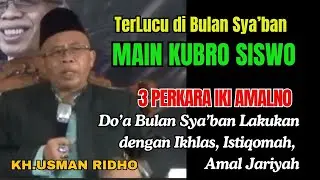 Pengajian KH Usman Ridho : Juragan Salah Sampai Ayu Ting Ting - Ngaji Lucu Bikin Jamaah Kerasan
