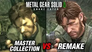 MGS Delta Trailer #1 vs MGS3 Master Collection