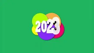 happy new year 2023 green screen effects