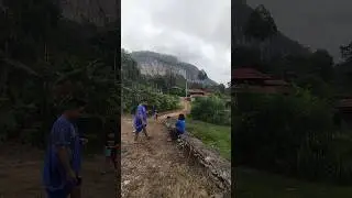 SEJUK NYA DI KAMPUNG HALAMAN SUASANA DESA #torajaunik #desa #alam