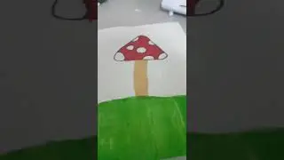 раскрасила мухомор