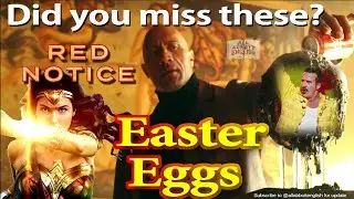 Easter eggs and hidden references - Red Notice|#storyrecap #fyp #comedy #wonderwoman #indianajones