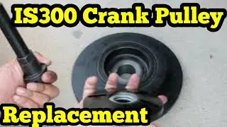 Lexus IS300 Crank Pulley / Harmonic Balancer Replacement 2jz