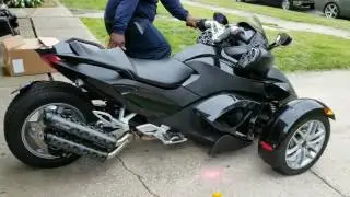 2016 Can Am Spyder with Two Brothers Exhaust