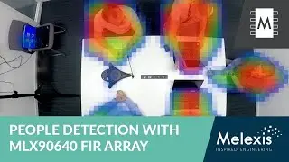 People Detection Using Far Infrared Thermal Sensor Array (MLX90640)
