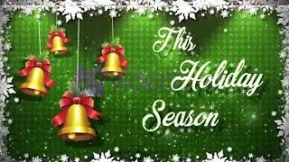Colorful Christmas New year wish