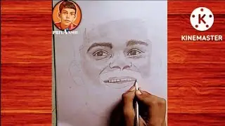 how to draw Virat Kohi step by step drawings Virat kholi Virat kholi drawing keshe banaye # short ..