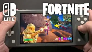 Fortnite on Nintendo Switch Lite 