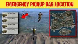 Bgmi emergency pick up bag location | pubg emergency pickup all locations 2.0 update | MRsmartYT