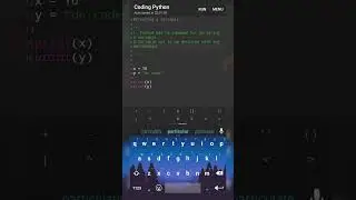 #3 | Create a variable in Python. 
