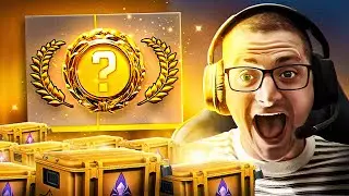 Opening Cases until his FIRST Knife!
