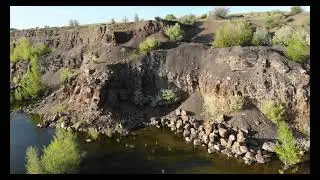 Каньон Аникинский Донские водопады. Замчаловские  водопады Ростовская область