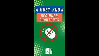Top 4 Excel Shortcuts for Beginners 