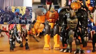 Beast Machines Optimus Primal Legacy Review(Deluxe, Blast Punch, & Air Attack/Year of the Munky)