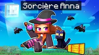Anna devient une Sorcière sur Minecraft !