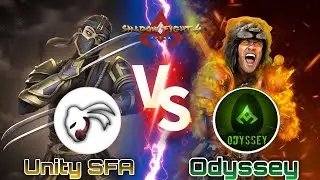 🔥 UNITY SFA Vs The Odyssey Gaming🔥[Part - 3] | Shadow Fight 4 : Arena PvP | Intense Max Dojo Fights✨