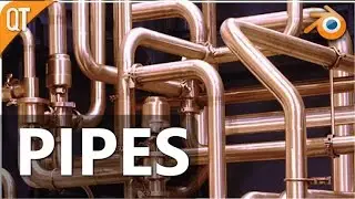 How to make pipes in blender 2.9 very easy