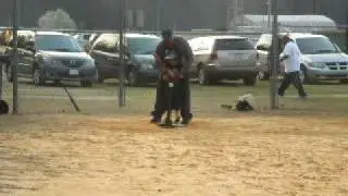 Andrew's first T Ball practice