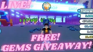 Pet Simulator X Gems Giveaways | Live Gems Giveaways |