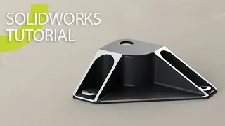 Solidworks 2020 part design + rendering beginner Lesson