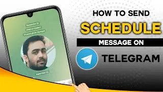 How to send schedule text or video and photo message on telegram | send telegram schedule message