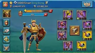 90MILLION TROOPS TITAN PARTY TRAP TAKES 10 TITANS T5 RALLIES IN MONSTER GEAR FT Cu. - Lords Mobile