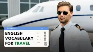 English TRAVEL Vocabulary - 10 Words You MUST Know!!
