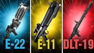 EVERY SINGLE Stormtrooper Blaster Type/Variant Explained!