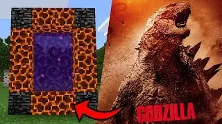 MCPE: How To Make a PORTAL to the GODZILLA DIMENSION