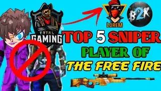 TOP 5 BEST SNIPER PLAYERS OF FREE FIRE🔥|| MOBILE + PC || GARENA FREE FIRE