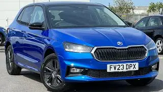 FV23DPX Skoda Fabia 1.0TSI Colour Edition Race Blue Metallic