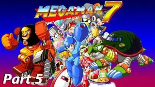 Lets Play: Mega Man 7 | Wily Stage 1 & 2 | Part 5