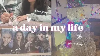 🦢Productive day in my life studying, anime, cleaning, blackpink, etc | vlog